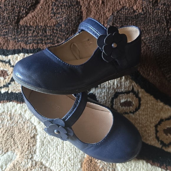 Stylish Kids' Brown and Blue Shoes - Picture 3 of 4